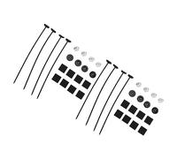 Socobeta Kit di Montaggio Ventola, Kit di Montaggio Ventola Radiatore per 7 Pollici 9 Pollici 10 Pollici 12 Pollici 14 Pollici 16 Pollici per Dispositivo di Raffreddamento della