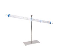 Socobeta Kit Leva Sperimentale Set Educativo Portatile per la Scuola Domestica, Lega di Alluminio Resistente e ABS, Supporta Applicazioni di Lezione di Fisica