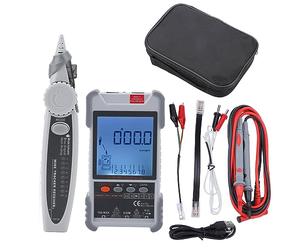 Socobeta Kit Tester per Cavi di Rete Localizzatore di Cavi Multifunzione Trova di Rete per Set Multimetro di Misurazione di Lunghezza 500 M