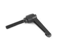 Socobeta M8 16-60mm Manopola con Filettatura Maschio Maniglia di Serraggio per Applicazioni Pesanti Maniglia a Cricchetto per la Costruzione di Impianti Verniciatura a Polvere in Lega 1pz (M8*60)