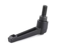 Socobeta M8 16-60mm Manopola con Filettatura Maschio Maniglia di Serraggio per Applicazioni Pesanti Maniglia a Cricchetto per la Costruzione di Impianti Verniciatura a Polvere in Lega 1pz (M8*20)