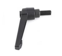 Socobeta M8 16-60mm Manopola con Filettatura Maschio Maniglia di Serraggio per Applicazioni Pesanti Maniglia a Cricchetto per la Costruzione di Impianti Verniciatura a Polvere in Lega 1pz (M8*16)