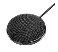 Socobeta Microfono a Condensatore USB Omnidirezionale Mini Cablato per PC Portatile, Microfono Aziendale in Metallo per Piccole Videoconferenze, Compatibile USB 2.0 per/OS X