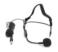 Socobeta Microfono Dinamico con Gancio per L'orecchio da 6,35 Mm per Chitarra e WH20TQG, Microfono Vivavoce con Cavo da 5 M