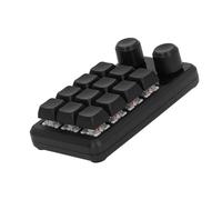 Socobeta Mini Tastiera da Gioco con Luce RGB e 12 Tasti Programmabili per Ufficio e giochi. Utilizza Materiale ABS di