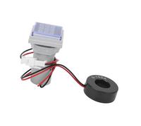 Socobeta Misuratore di Corrente di Tensione Elettrica, Display a 3 Cifre Lettura Chiara Funzionamento ESECIFICARE MULTIFUNZIONE TENTAGE AC MULTIFUNZIONE LARGO SQUADE 60V-500V per l'uso (Bianco)