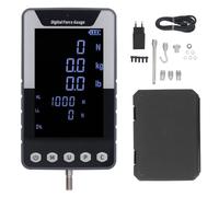 Socobeta Misuratore di Digitale Misuratore Push-pull Digitale 50N con Ampio Display a Colori per Dati di Prova di Trazione della Push-pull (Spina europea)