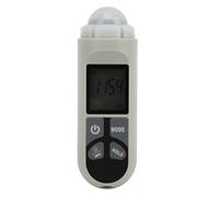 Socobeta Misuratore di Luce Digitale Lux PAR Meter con Ampio Display LCD Retroilluminato da 0,1-200000Lux per la Fabbrica di Laboratorio Scolastico Domestico