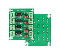 Socobeta Modulo Adattatore Convertitore di Tensione a Scheda Isolata Accoppiatore Ottico a 4 3.6 da 24 V a 30 V 817 PC817