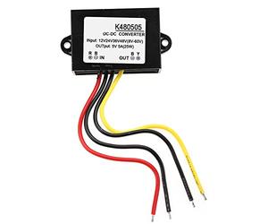 Socobeta Modulo di Alimentazione Convertitore 5V 5A, Circuito SMT di Precisione, Adatto per Schermo LED per Auto, Telecamera di Monitoraggio, Poca Produzione di Calore