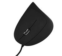 Socobeta Mouse Verticale Ergonomico per Mano Sinistra Mouse Ottico da Gioco Cablato Ideale per la Casa USB Cablato Comodo Supporto per il Polso Sano per Chi Lavora in Ufficio 8 Mac OS 1 Pezzo