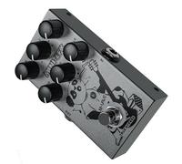 Socobeta Pedale Effetto per Chitarra Elettrica 9 Toni con Equalizzatore a Tre Bande per Artisti, Struttura in Metallo Portatile