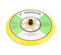 Socobeta Platorello Universale per Lucidatura e Levigatura del Filo di Fissaggio M8 per la Macinazione di Pietra Artificiale e Metalli, Schiuma Flessibile in PU e Plastica Dura (5 pollici (135 pezzi))