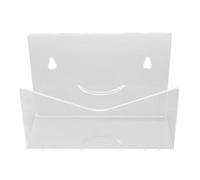 Socobeta Porta Posta in Acrilico Trasparente Spesso per Organizer da Banco, Design Elegante per Lettere e Banconote