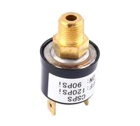 Socobeta Pressostato per Compressore D'aria Controllo da 90 a 120 PSI con Filettatura 1/8 NPT per Sistemi D'aria di Bordo del Veicolo