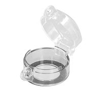 Socobeta Protezione Copertura Interruttore Rotonda in Materiale PC, Protezione Interruttore a Pulsante 30 Mm per Uso in Miniera di Carbone, Installazione Semplice