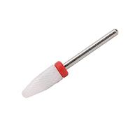 Socobeta Punta per Trapano per Unghie, Testa di Macinazione in Ceramica Portatile Leggera, Parti per Smerigliatrice Elettrica per Strumento di Rimodellamento delle Unghie, Forma della Testa di Mais