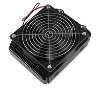 Socobeta Radiatore di Raffreddamento ad Acqua Compatto in Alluminio Puro Resistente Facile da Usare per la CPU del Computer(120mm)