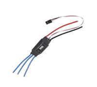 Socobeta Regolatore di velocità Elettronico di Potenza ESC Senza Spazzole per Nave RC, Risposta Rapida per Subacquea di Nave RC, 1 Pz (30A)