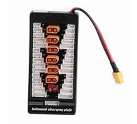 Socobeta Scheda di Ricarica Bilanciata Parallela Lipo Multi 2S-6S con Spina XT60 - Riduce i Tempi di Ricarica - Supporta 3 Schede di Parallele - Ideale per Caricabatterie RC