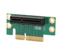 Socobeta Scheda Riser PCI Express 4X Scheda di Estensione Superiore da 90 Gradi per Editing Video e Giochi, Design PCB Durevole
