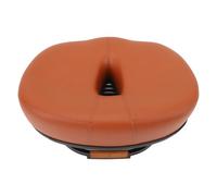 Socobeta Sella per Bici Senza Naso, Ampia Sella di Ricambio, Cuscino Traspirante e Ispessito per Bici da città e Mountain Bike, Memory Foam, Materiale Ecologico (Marrone)