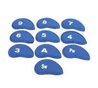 Socobeta Set di Coperture Protettive per la Testa da Golf, 10 Pezzi, in Tessuto OK Resistente, per Golfisti in Viaggio, Design Leggero (#1)