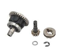 Socobeta Set di Ingranaggi Conici Differenziali RC, Parti di Ricambio in Plastica e Acciaio per Prestazioni Fluide Dell'auto