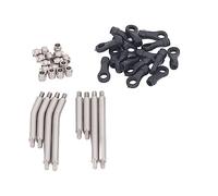 Socobeta Set di Maglie in Acciaio Inossidabile da 8 Pezzi Miglioramento Ad Alta Precisione per Veicoli RC TRX4M