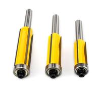 Socobeta Set di Punte per Fresa per Legno 3 Pezzi Durevoli per Applicazioni di Rifinitura Fluide e Precise Carburo Cementato 4 Flauto 8x14x30mm 8x16x40mm 8x16x50mm