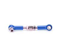 Socobeta Set Tiranti RC 6 Pezzi, Lunghezza Regolabile 47 Mm per Auto Buggy e Drift 1/10, Realizzati in Lega di Alluminio, 5 Scelte di Colore (Blu scuro)