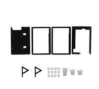 Socobeta Staffa di Supporto per Custodia Touch Screen in Acrilico da 7 | Protezione Trasparente Acrilica, Cornice LCD da 7 Pollici, Staffa di Supporto Inclusa, Gruppo Dado a Vite, per Supporto