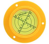 Socobeta Strumento di Misurazione Compatto con Livella a Bolla Rotonda da 90 Mm per Piattaforme e Bilance per Fotocamere, Materiale ABS, 1 Pz