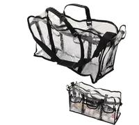 Socobeta Stume a Tracolla Trasparente, Multifunzione Vedi Attraverso la Borsa Trasparente per i Prodotti per il Trucco per il Trucco.