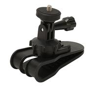 Socobeta Supporto per Supporto per Visiera Parasole per Auto in ABS cramp con Rotazione a 360 Gradi per Dash Cam GO 3 e Action Camera