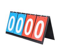 Socobeta Tabellone da Pallacanestro, 3 di Punteggio di Cornhole Impermeabile per Gli Insegnanti di Palestra per Il Calcio (Tabellone segnapunti a Quattro cifre)