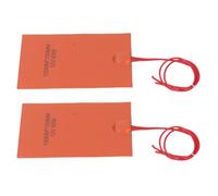 Socobeta Tappetino Riscaldante in Silicone Tappetino Riscaldante Efficiente e Rapido 200°C Resistente Alle Alte Temperature per Coperta Elettrica, 2 Pezzi Applicabili per la Manutenzione di