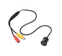 Socobeta Telecamera a Circuito Chiuso con Filo Mini Impermeabile da 170 Gradi CCD a Colori per Telecamera CCTV Pal per Auto