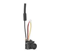 Socobeta Telecamera FPV, Telecamera FPV RC Commutabile Ntsc e Pal in Plastica con Buone Prestazioni per Formati Video Ntsc e Pal