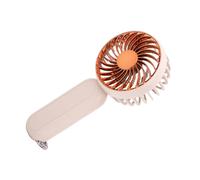 Socobeta Ventilatore Portatile Portatile Ventola di Raffreddamento Ricaricabile Design Compatto per Viaggi Avventure All'aria Aperta Batteria Leggera da 1200 MAh
