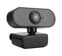 Socobeta Webcam Computer con Microfono per Videochiamate (nero)