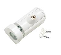 Socona TL6S - Serratura per finestra, alta sicurezza, colore: Bianco