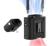 Socool, ventilatore portatile da 14500 mAh, con clip sulla cintura, rotazione a 360 gradi, ricaricabile, ventilatore personale per camicia, raffreddamento 67h, 5 velocità, funzionamento a batteria con