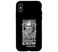 Socrate sa che Scotty non lo sa Custodia per iPhone X/XS