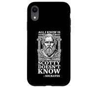 Socrate sa che Scotty non lo sa Custodia per iPhone XR