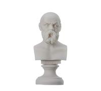 Socrates antico filosofo greco Busto scultura statua 470-399B.C. 6 pollici