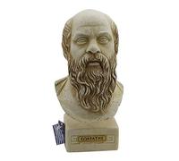 Socrates antico filosofo greco busto testa scultura Casting Stone