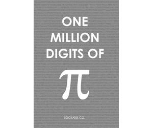 Socrates Co Co., Socrates One Million Digits Of Pi (Tascabile)