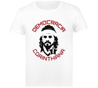Socrates T-Shirt da Uomo in Cotone Bianca da Uomo