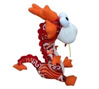 Socueny 2024 - Peluche a forma di drago cinese, 11 drago, confezione grande, drago, drago in tessuto, idea regalo
